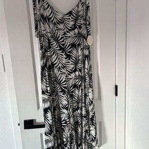 Moon Maven Black and White Jump Suit